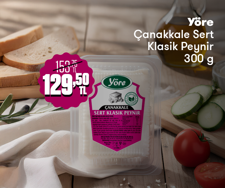 Sert Klasik Peynir İndirimi